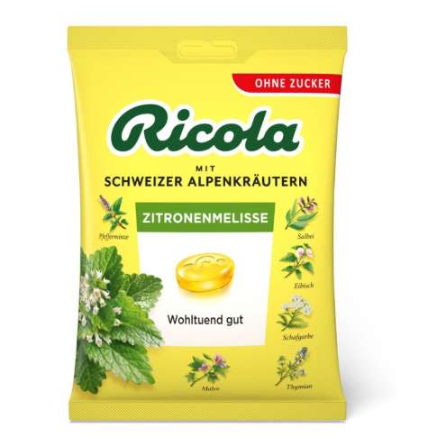 RICOLA MEDUNKA BEZ CUKRU 75G